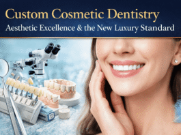 Custom cosmetic dentistry showcasing aesthetic excellence and luxury smile design