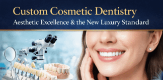 Custom cosmetic dentistry showcasing aesthetic excellence and luxury smile design