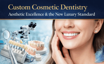 Custom cosmetic dentistry showcasing aesthetic excellence and luxury smile design